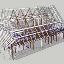 八王子の古民家再生3D